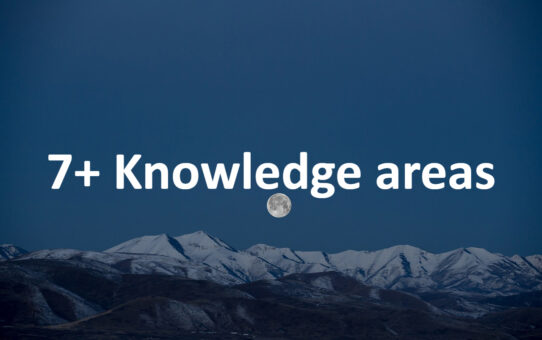 7+ Knowledge areas